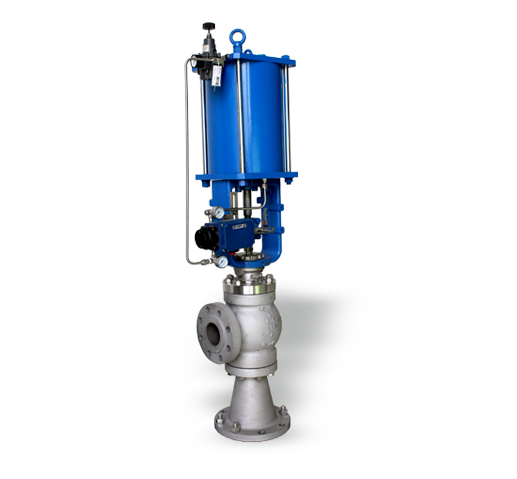 耐冲刷角型调节阀