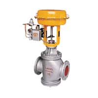 气动双座调节阀