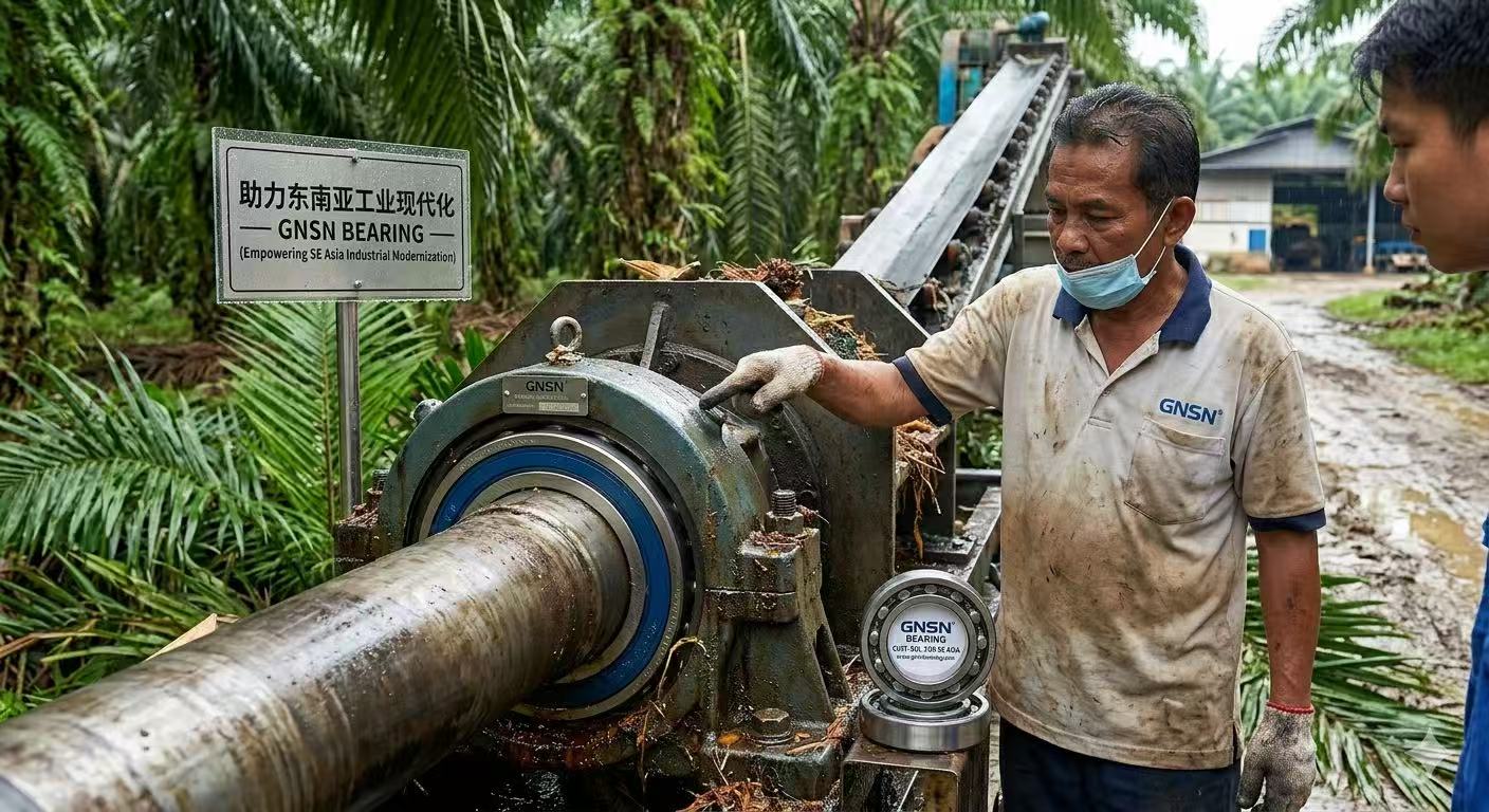 Empowering Southeast Asian Industrial Modernization: GNSN Bearing Provides Core Transmission Support
