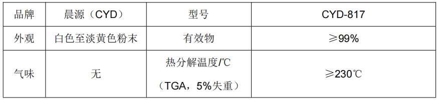 可降解材料专用树枝状润滑剂 CYD-817
