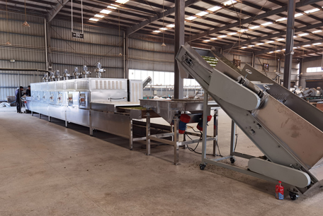 短切玻璃纤维微波烘干机