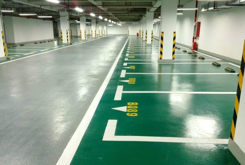车库地坪应用案例，