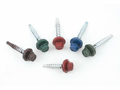 彩色屋顶钻尾螺钉