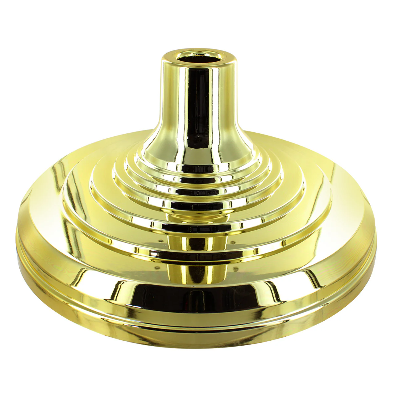 Premium Floor Stand Base for Indoor Flagpole – Metallic Gold Finish
