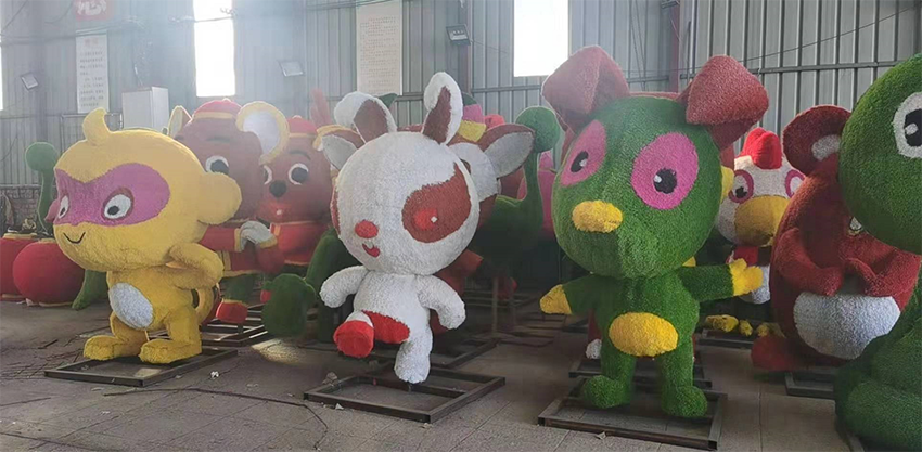 五色草仿真造型1