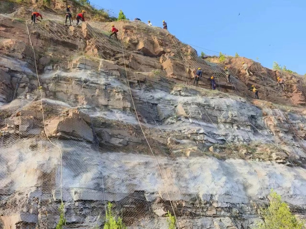 被动边坡防护网