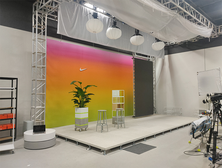 耐克直播间道具制作项目3