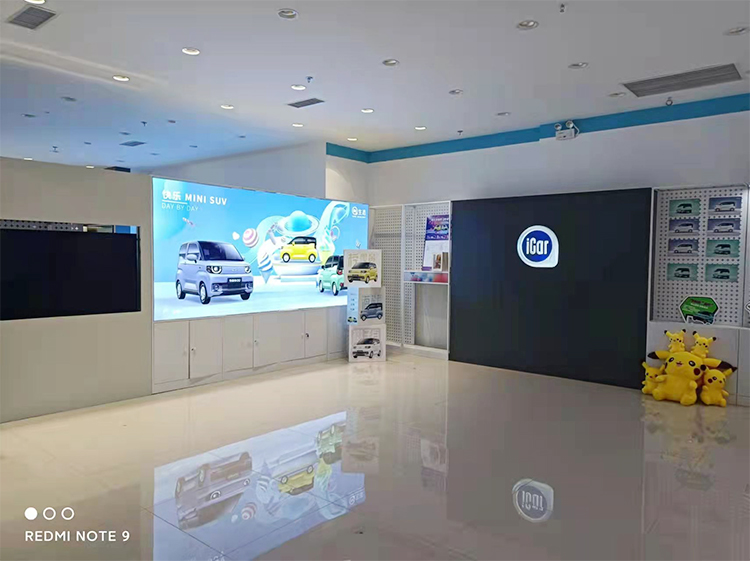 奇瑞Icar终端物料2021年度建店室内道具陈设4