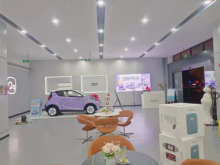 奇瑞Qq终端物料2022年度建店室内道具陈设3