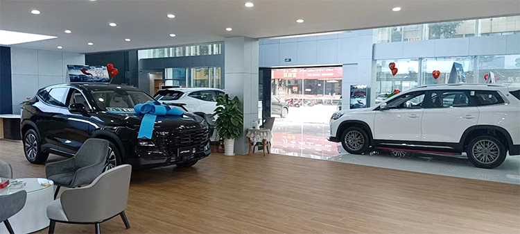 捷途终端物料2022年度建店展厅道具陈设4