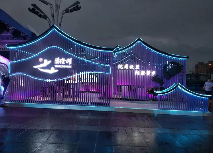 苏州阳澄湖服务区文化展示景观