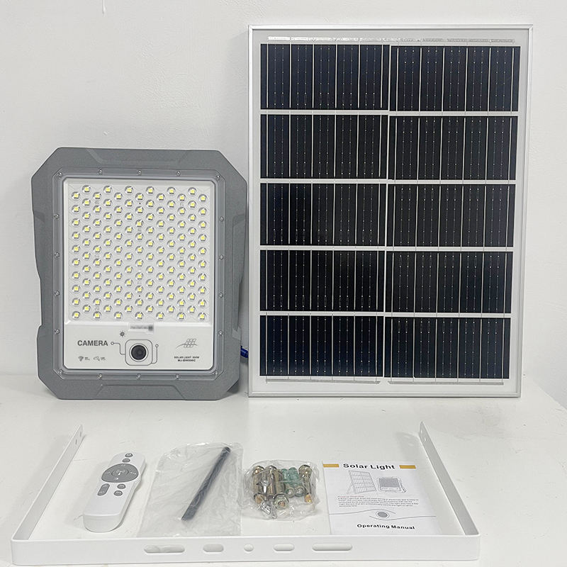 Renes' new solar floodlight with surveillance video recording 4G HD 4MP