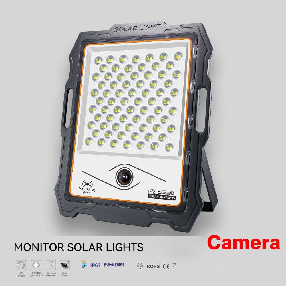 Renes' new solar floodlight with surveillance video recording 4G HD 4MP