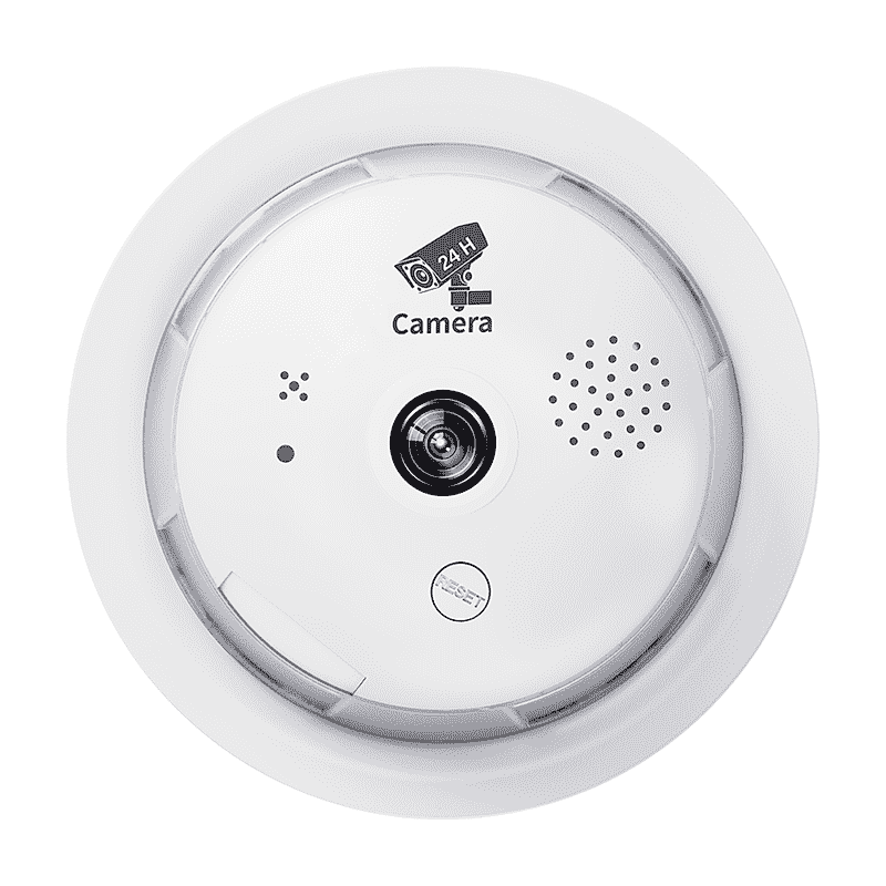 Wireless light bulb WiFi surveillance camera