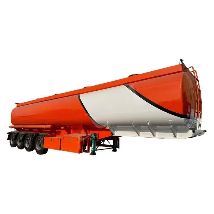 Liquid transport semi-trailer