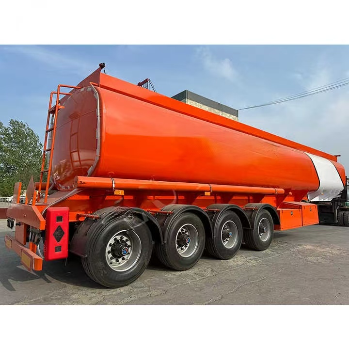 Liquid transport semi-trailer
