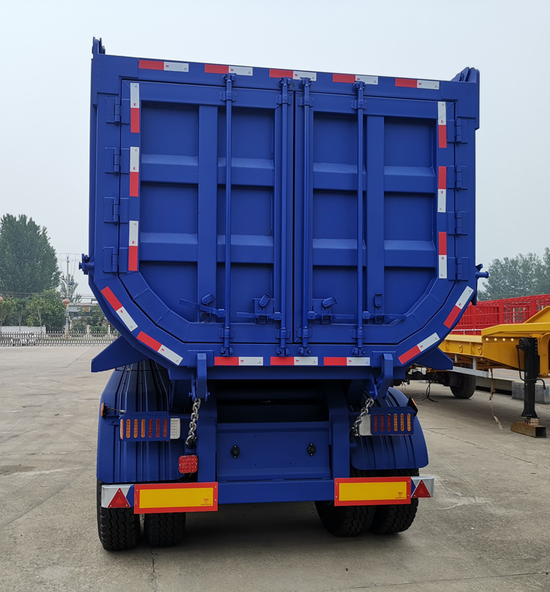 Dump semi-trailer