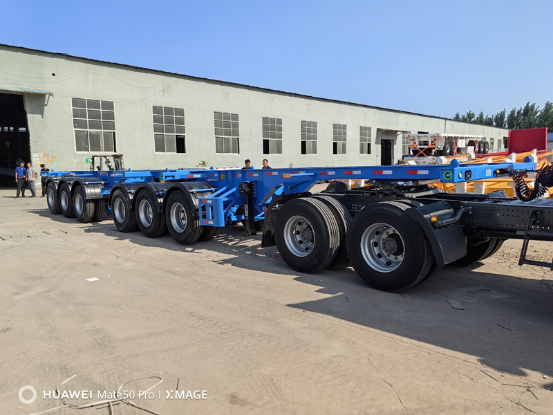 Skeleton Container Semi-Trailer