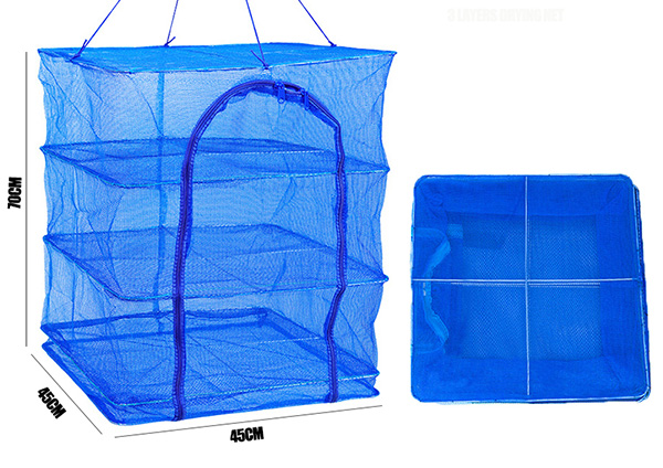 晒网 L803 45x45x70cm三层，十字架0