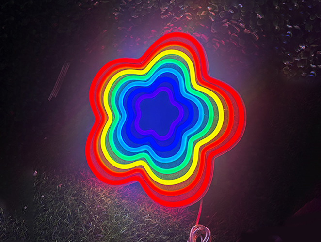 Customized LED Split Neon Light Strip With UV Printing