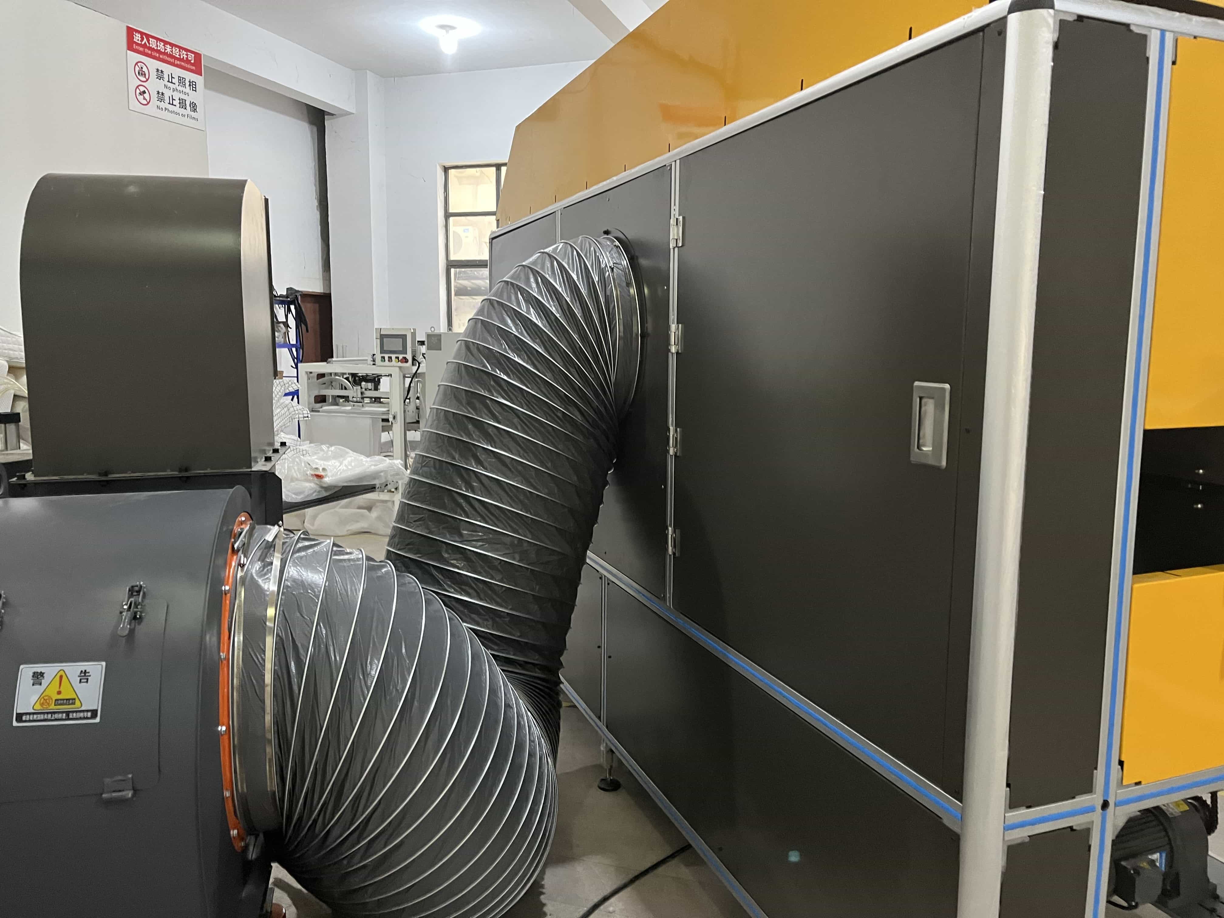 枕芯除浮毛设备