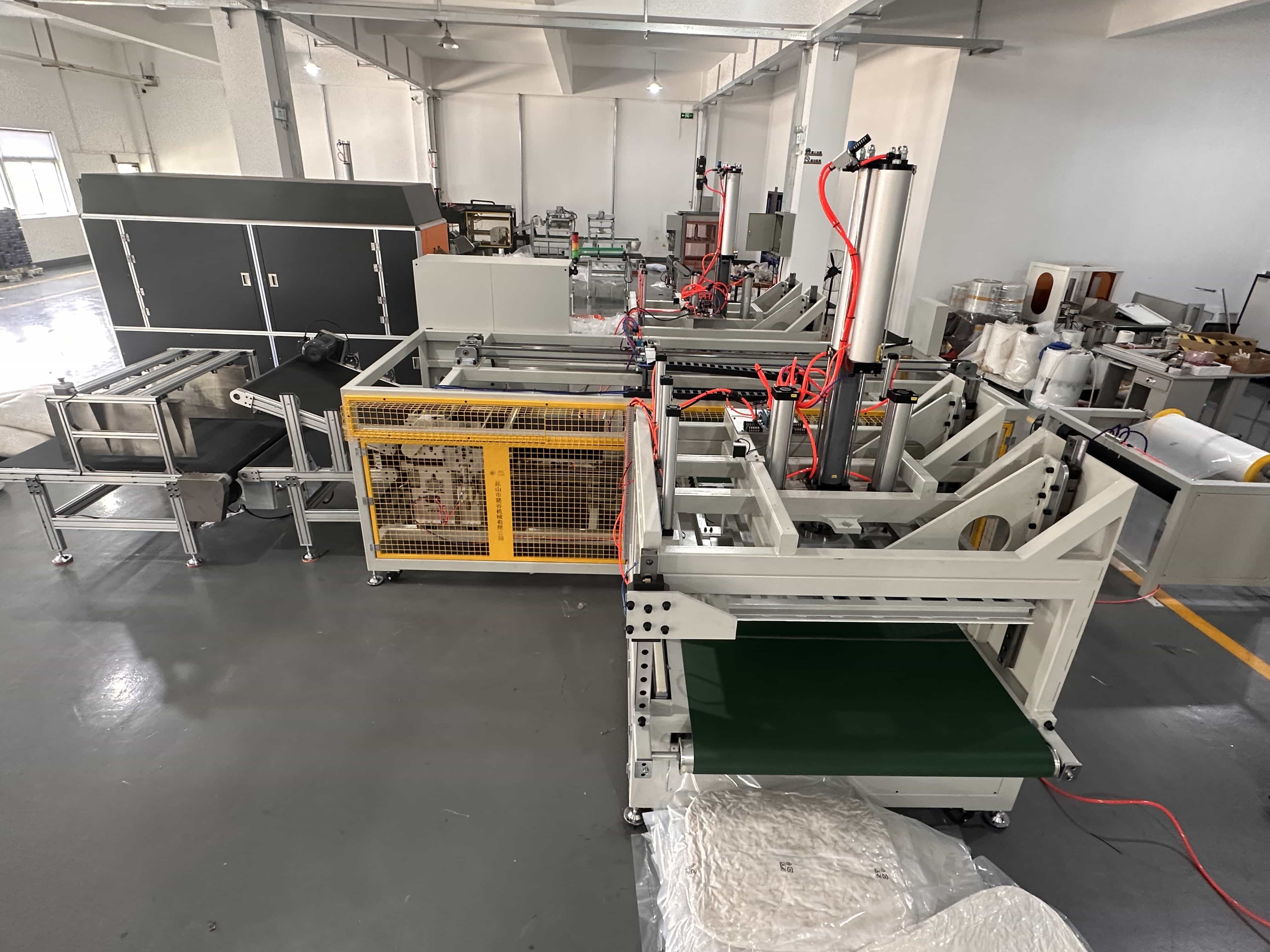 枕芯全自动压缩封口机