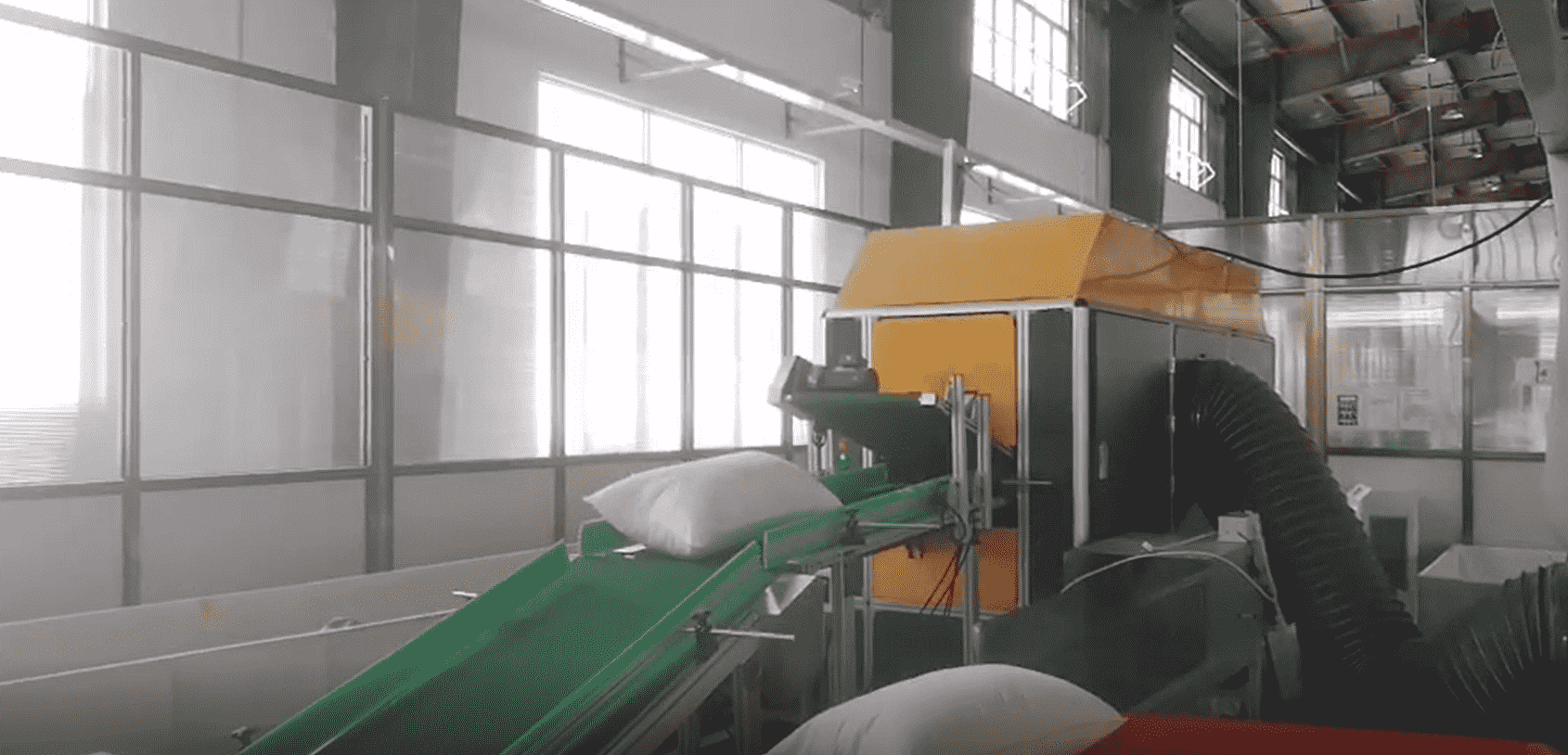 枕芯除浮毛设备