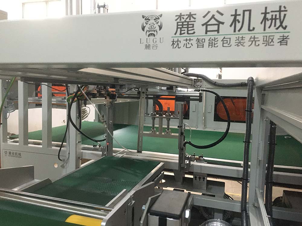 Pillow core automatic compression sealing machine