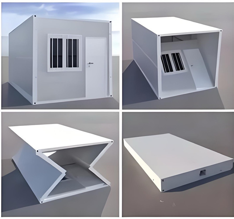 Faltbares Packkartons-Haus