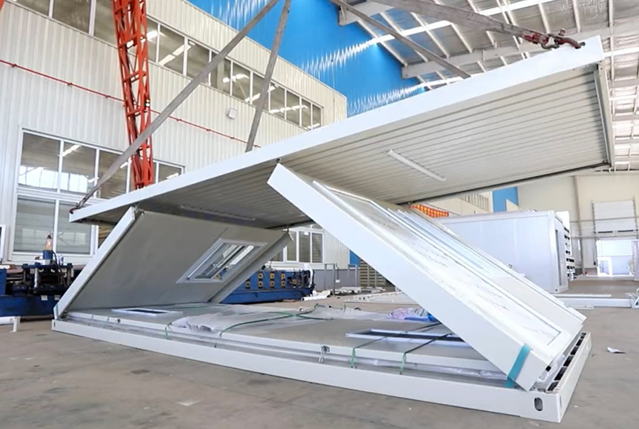 Faltbares Packkartons-Haus
