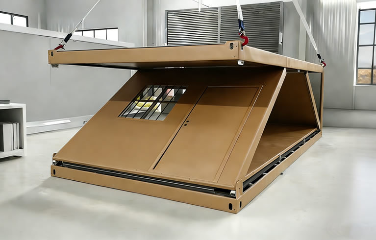 Faltbares Packkartons-Haus