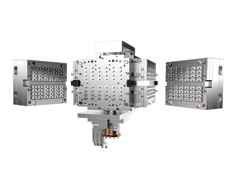 Bi-color Inner Cap Cube Mold