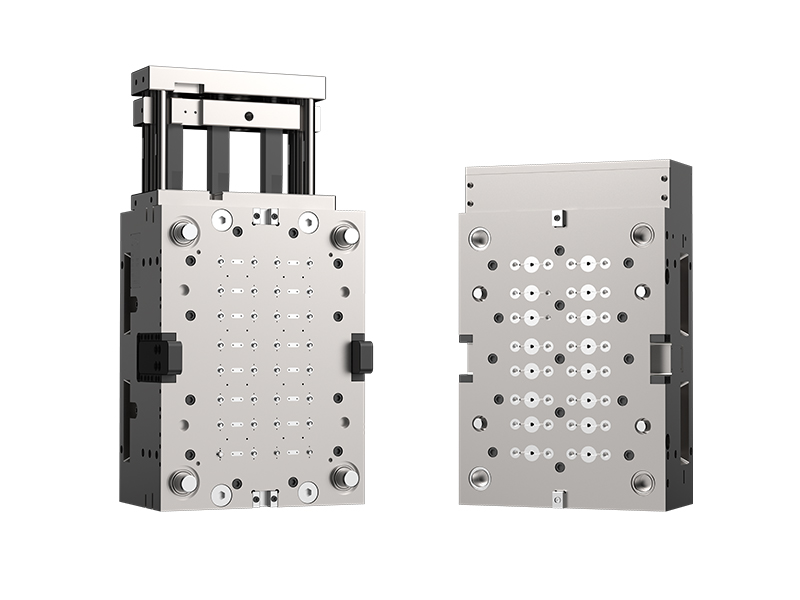 Medical pre-filled RULO lock mold