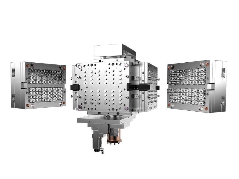 Bi-color Inner Cap Cube Mold