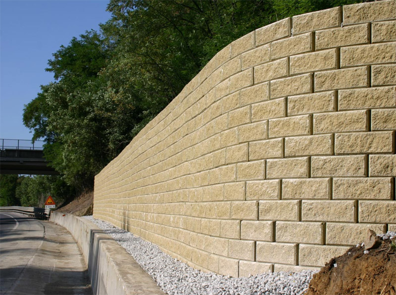 挡墙砌块案例