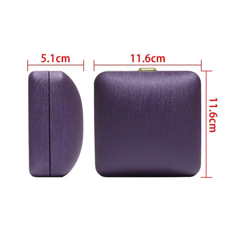 Pendant Box Leather Luxury Jewelry Box Purple Pu Jewelry Packaging Box