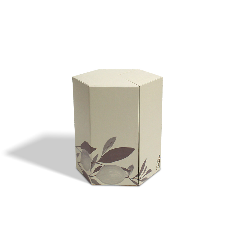 Hexagonal Pillar Magnetic Closure Cosmetic Box