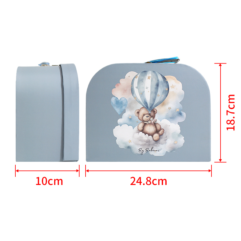 Custom High-quality Luxury Cardboard Portable Gift Storage Box