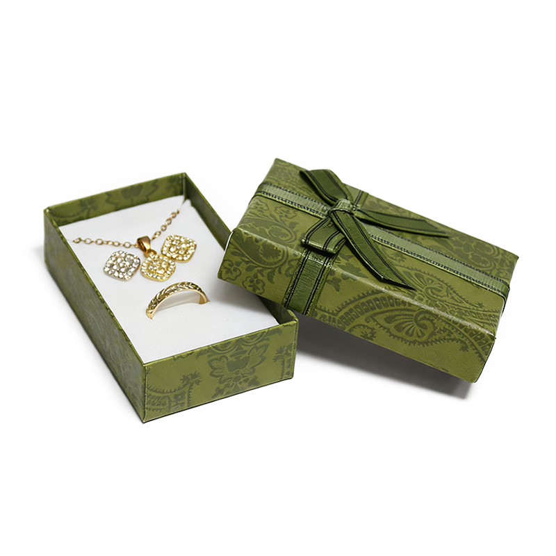 Eco-friendly Ring Box Blue Dislocation Flip Jewelry Packaging Customize Able Logo Pp Leather Material Necklace Box