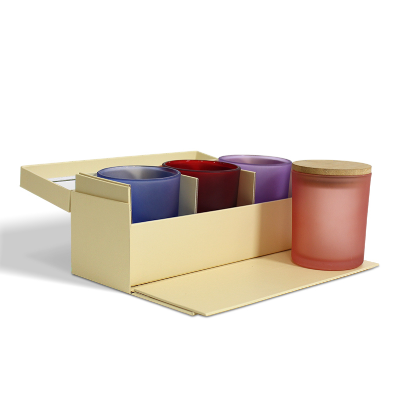 Candle Clamshell Gift Box Corrugated Paper Insert
