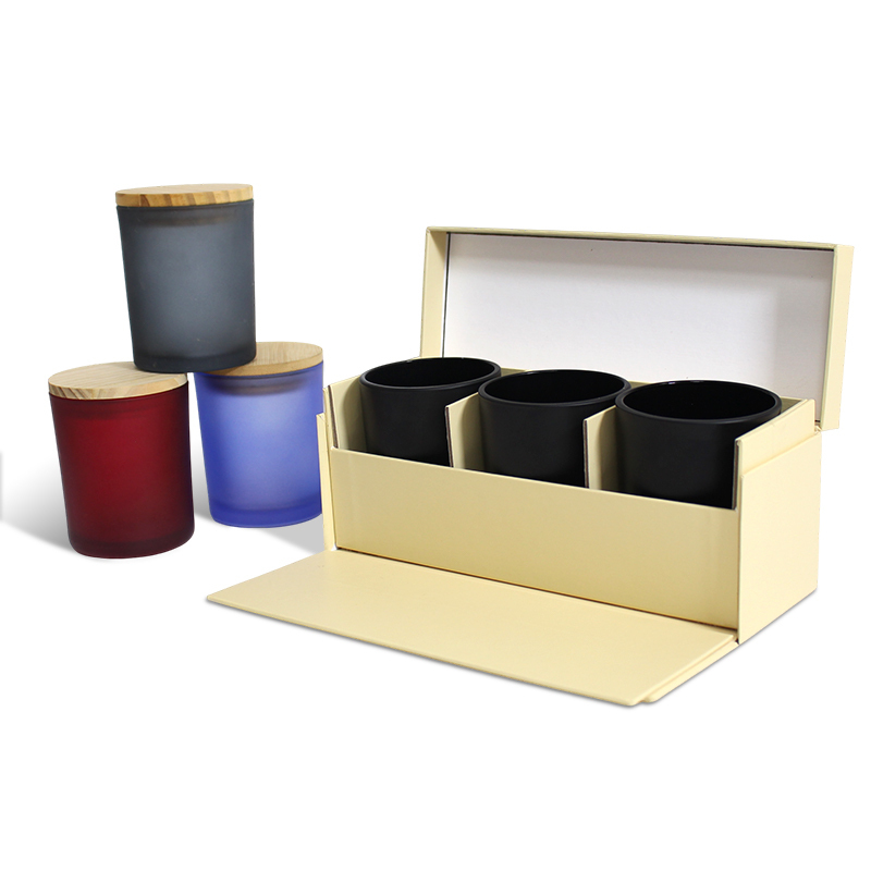 Candle Clamshell Gift Box Corrugated Paper Insert