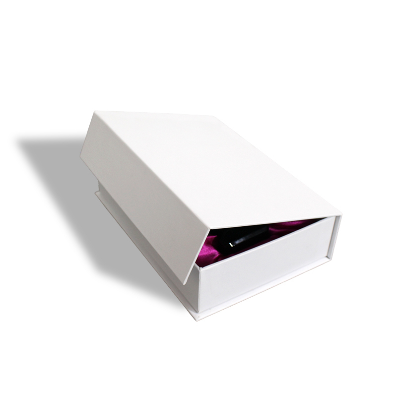 Cosmetics Perfume Clamshell Magnetic Box With Velvet Foam Insert
