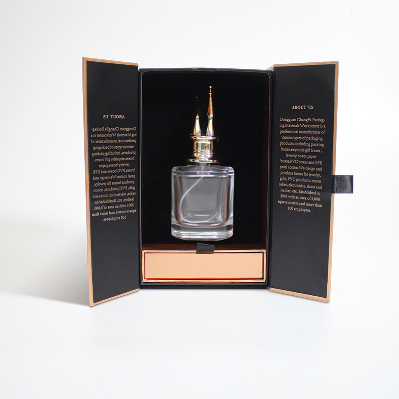 Perfume Double Door Magnetic Drawer Box With EVA velvet insert