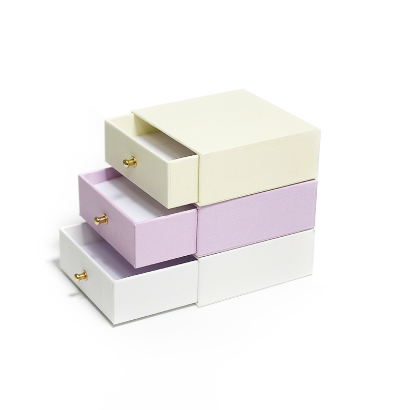 Fashionable Drawer Bracelet Necklace Storage Packaging Custom Size Jewelry Box