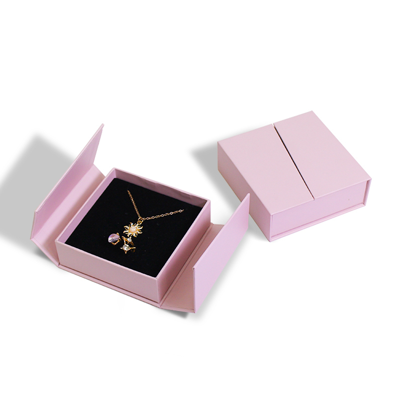 Eco Friendly Jewellery Packaging Box Personalised Custom Logo Hign End Cardboard Paper Double Door Jewelry Box