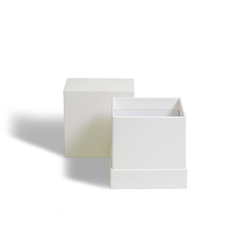 Unique Luxury Empty Rigid Paper Gift Box Rectangular Craft Hard Cardboard Candle Box with Custom Logo