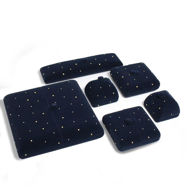 Luxury Jewelry Gift Box Packaging Wedding Velvet Jewelry Set Box