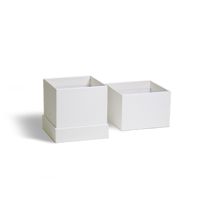 Unique Luxury Empty Rigid Paper Gift Box Rectangular Craft Hard Cardboard Candle Box with Custom Logo