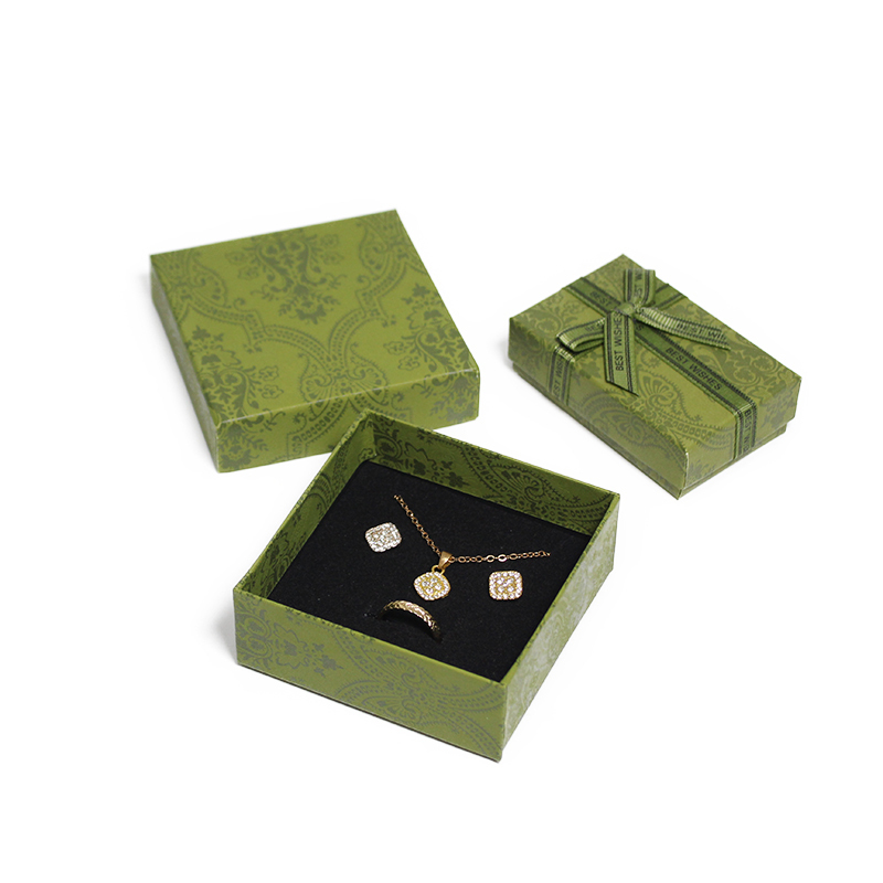 Eco-friendly Ring Box Blue Dislocation Flip Jewelry Packaging Customize Able Logo Pp Leather Material Necklace Box