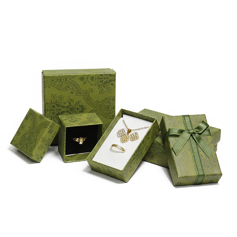 Eco-friendly Ring Box Blue Dislocation Flip Jewelry Packaging Customize Able Logo Pp Leather Material Necklace Box